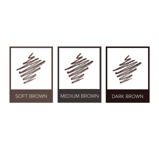 KIT PERFECTLY SHAPED BROW DUO DARKBROWN